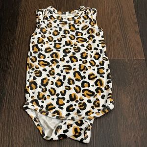 Spearmint Love Leopard Bodysuit